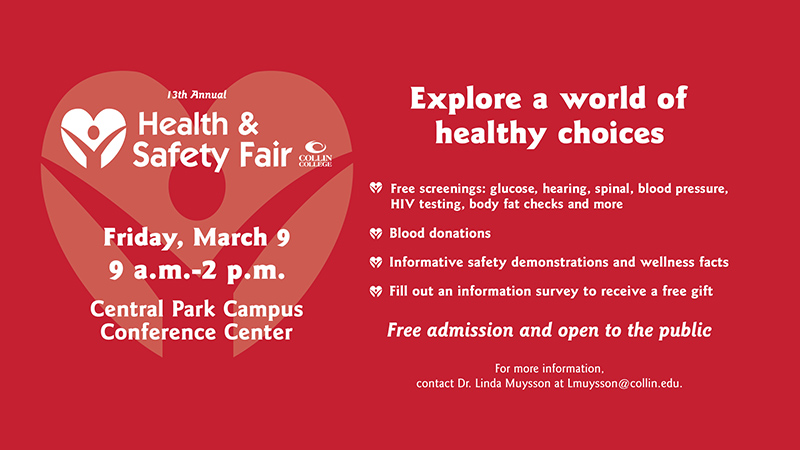 Health & Safety Fair March 9