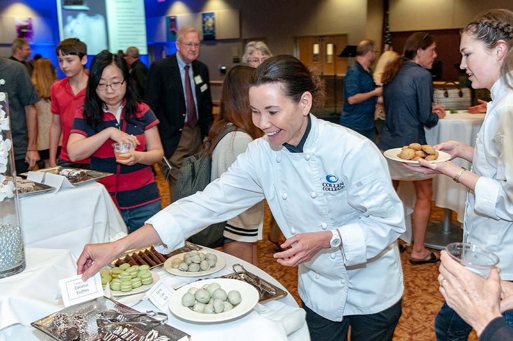 Collin College Culinary Arts students present their work at Creative Forces