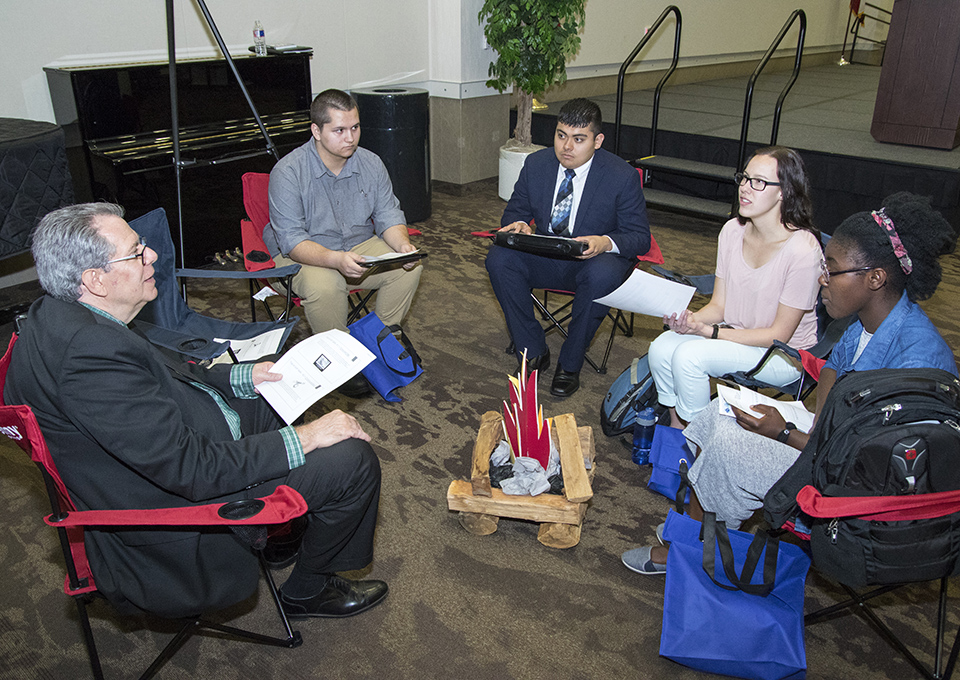 Career Exploration Fair campfire session