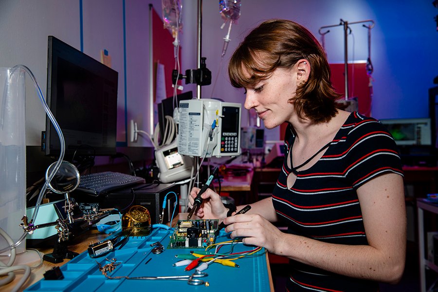Sarah Merrill, Collin College Biomedical Equipment Tech student