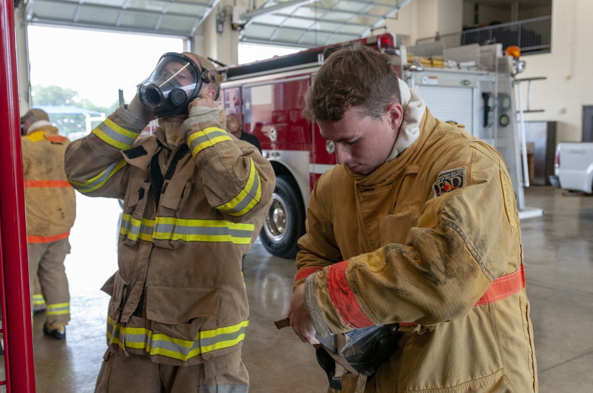 Fire Academy Students Prepare For Training